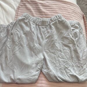 Hollister Light Gray Cozy Sweatpants
